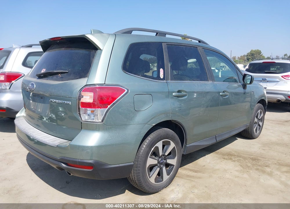 2018 SUBARU FORESTER 2.5I LIMITED VIN: JF2SJAJC0JH573554
