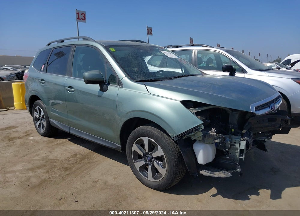 2018 SUBARU FORESTER 2.5I LIMITED VIN: JF2SJAJC0JH573554