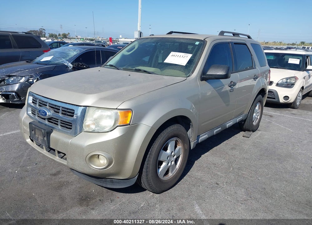2010 FORD ESCAPE XLT VIN: 1FMCU9D72AKC77411