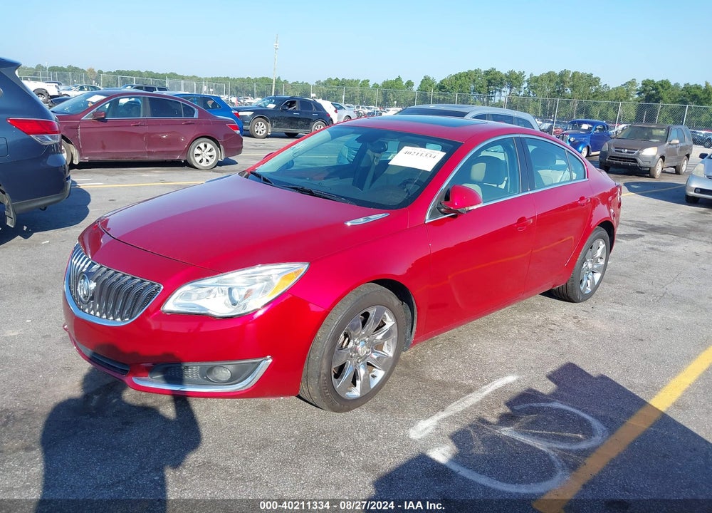 2015 BUICK REGAL TURBO VIN: 2G4GK5EX8F9173738