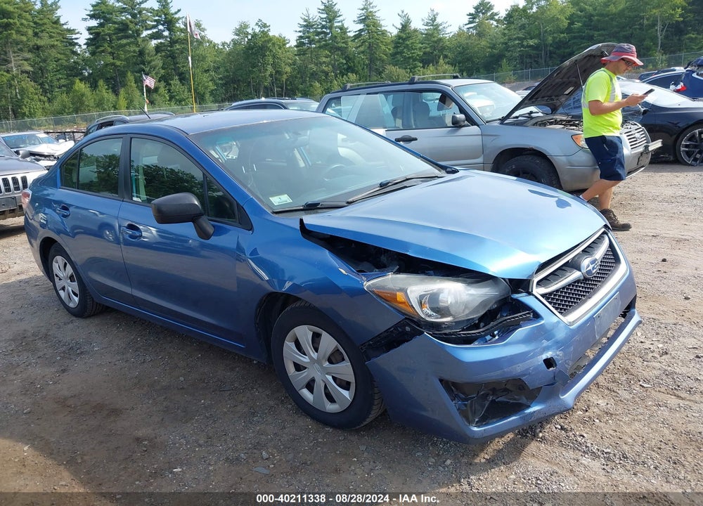 2016 SUBARU IMPREZA 2.0I VIN: JF1GJAA67GG005949