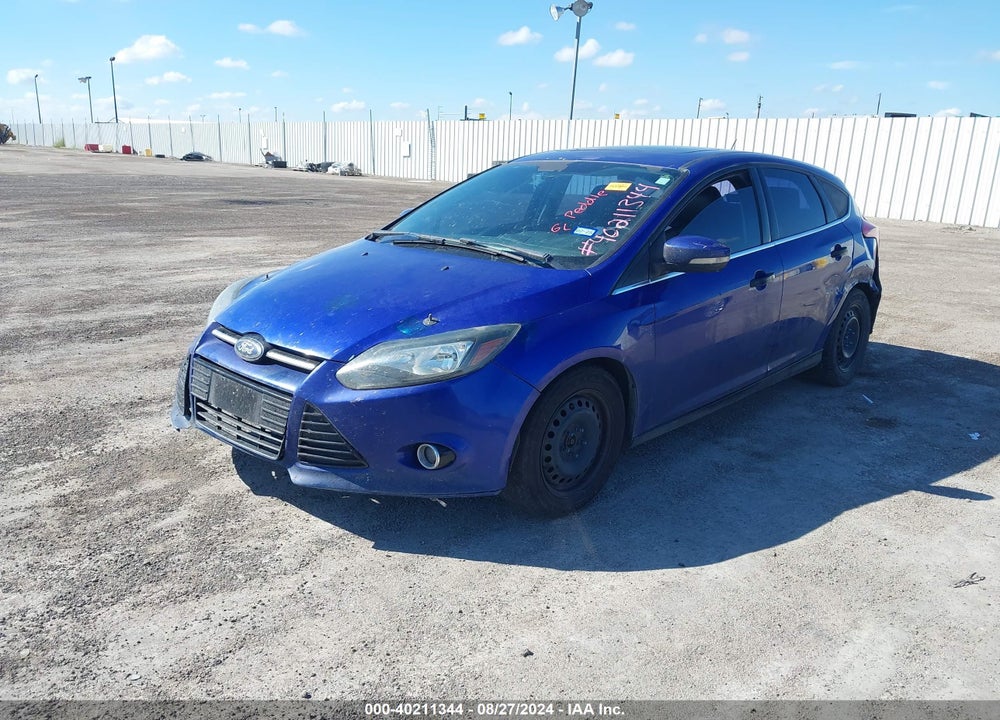 2014 FORD FOCUS TITANIUM VIN: 1FADP3N2XEL263892
