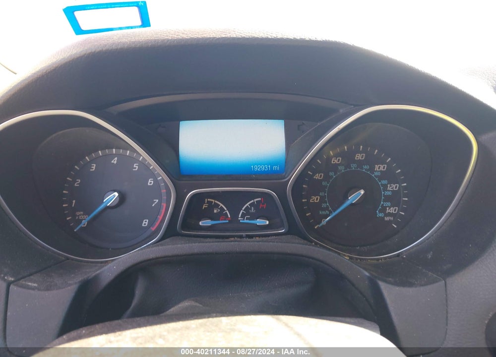 2014 FORD FOCUS TITANIUM VIN: 1FADP3N2XEL263892