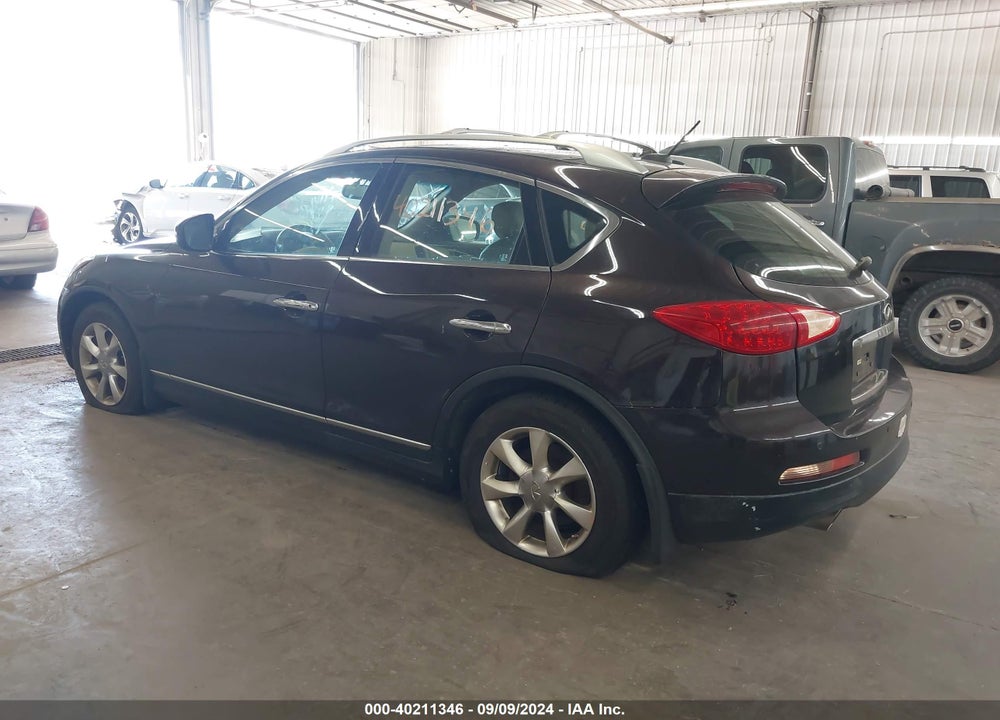2008 INFINITI EX35 JOURNEY VIN: JNKAJ09F38M359693
