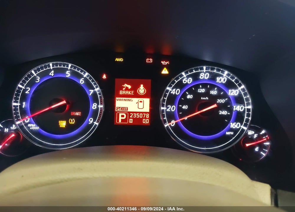 2008 INFINITI EX35 JOURNEY VIN: JNKAJ09F38M359693