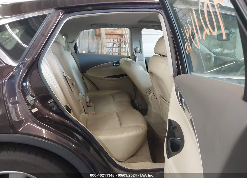 2008 INFINITI EX35 JOURNEY VIN: JNKAJ09F38M359693
