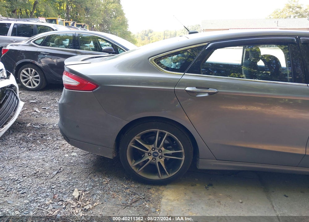 2013 FORD FUSION TITANIUM VIN: 3FA6P0D97DR130237