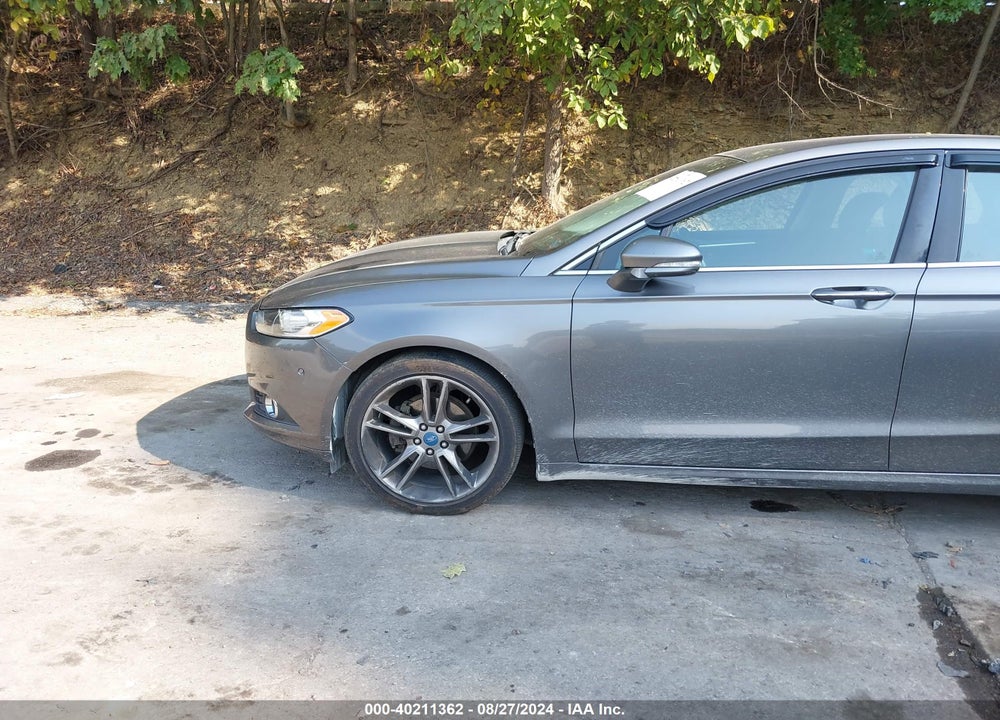 2013 FORD FUSION TITANIUM VIN: 3FA6P0D97DR130237