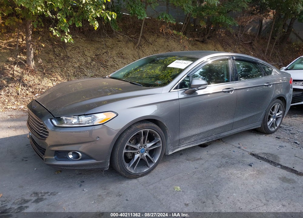 2013 FORD FUSION TITANIUM VIN: 3FA6P0D97DR130237