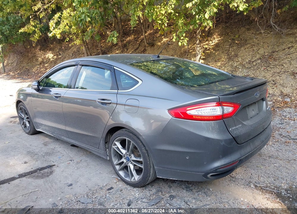 2013 FORD FUSION TITANIUM VIN: 3FA6P0D97DR130237
