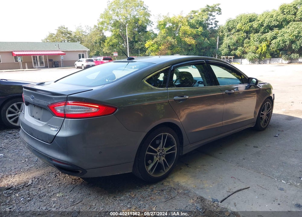 2013 FORD FUSION TITANIUM VIN: 3FA6P0D97DR130237
