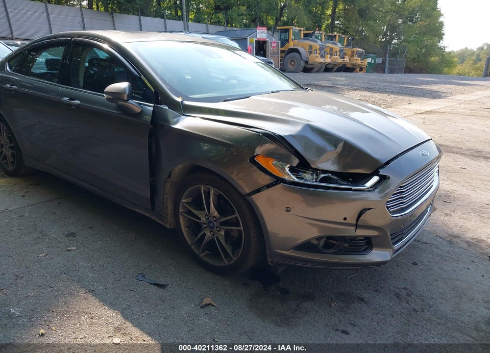 2013 FORD FUSION TITANIUM VIN: 3FA6P0D97DR130237