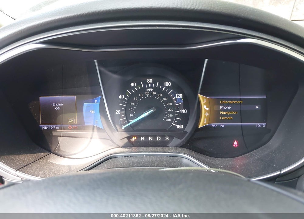 2013 FORD FUSION TITANIUM VIN: 3FA6P0D97DR130237