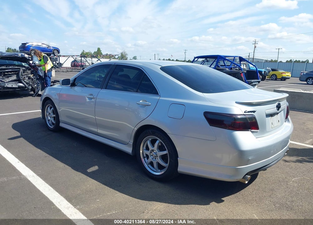 2007 TOYOTA CAMRY SE V6 VIN: 4T1BK46K37U537818