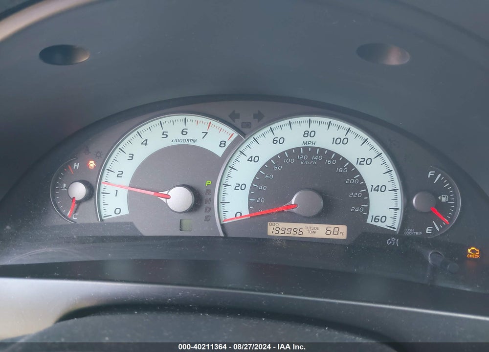 2007 TOYOTA CAMRY SE V6 VIN: 4T1BK46K37U537818
