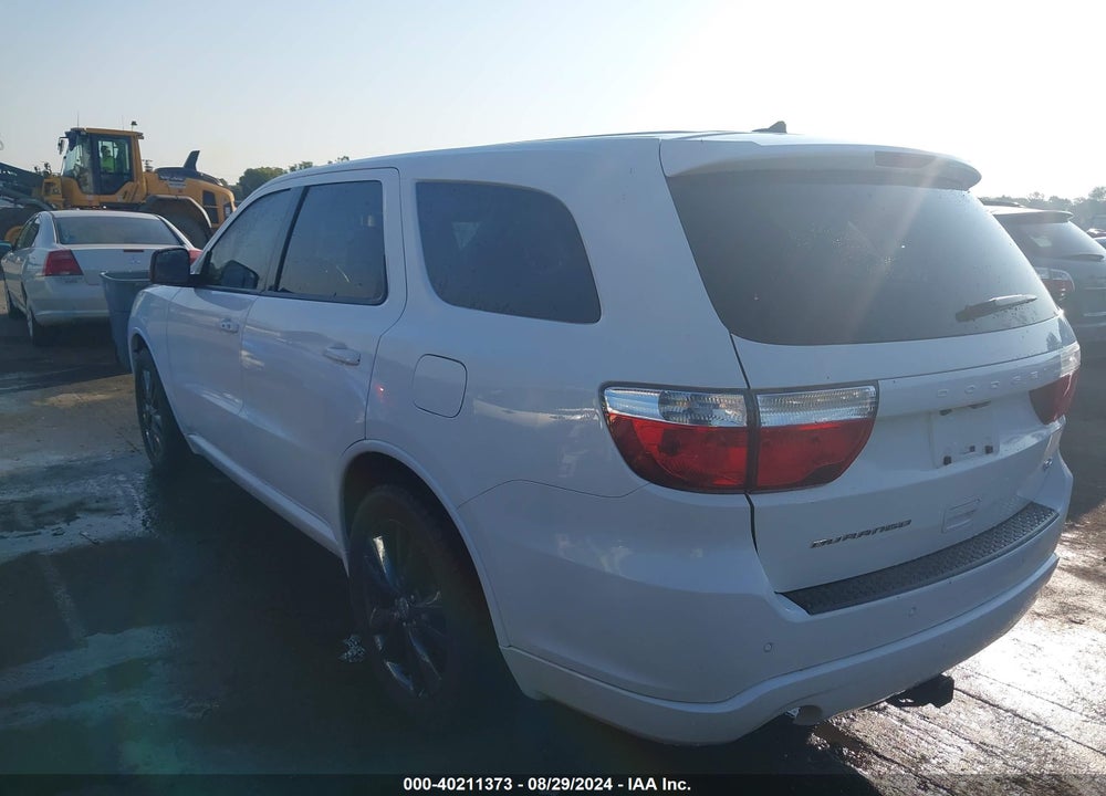 2013 DODGE DURANGO R/T VIN: 1C4SDHCT8DC556921
