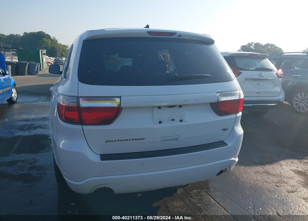 2013 DODGE DURANGO R/T VIN: 1C4SDHCT8DC556921
