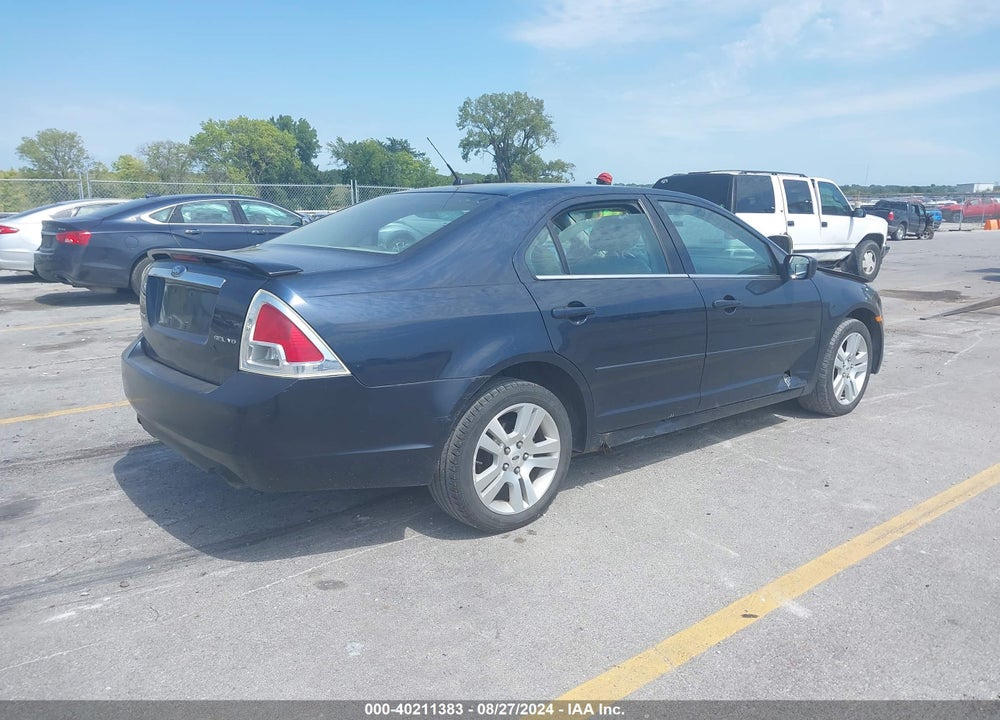 2008 FORD FUSION SEL VIN: 3FAHP081X8R229461