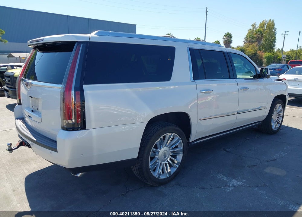 2018 CADILLAC ESCALADE ESV PLATINUM VIN: 1GYS4KKJXJR146427