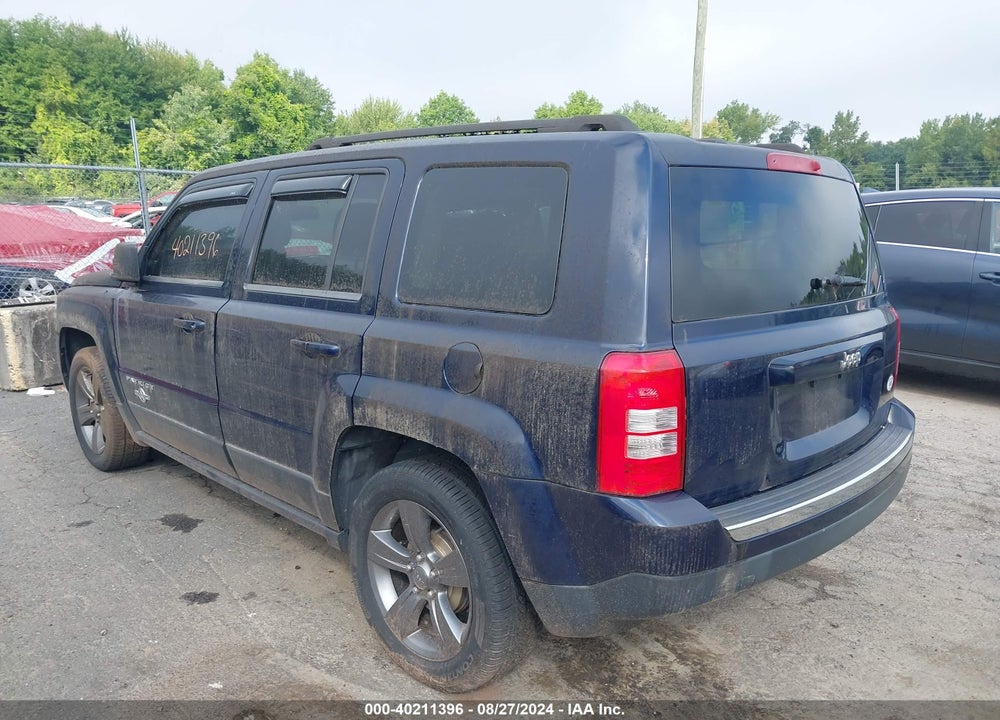 2013 JEEP PATRIOT LATITUDE VIN: 1C4NJPFB4DD238355