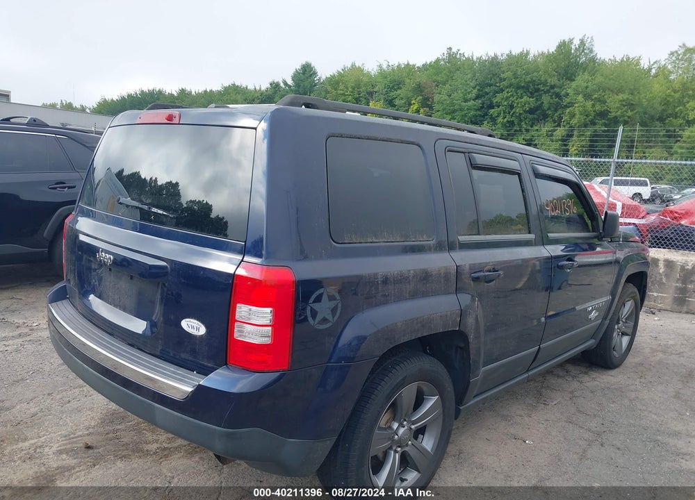 2013 JEEP PATRIOT LATITUDE VIN: 1C4NJPFB4DD238355
