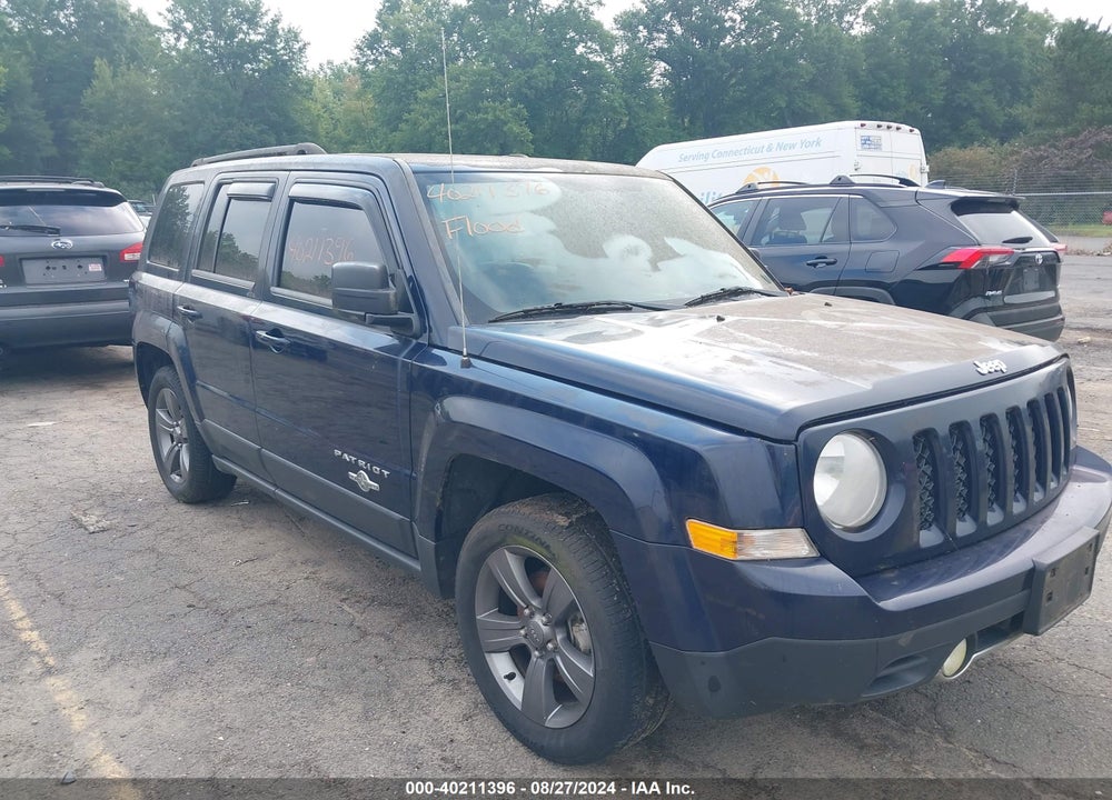2013 JEEP PATRIOT LATITUDE VIN: 1C4NJPFB4DD238355