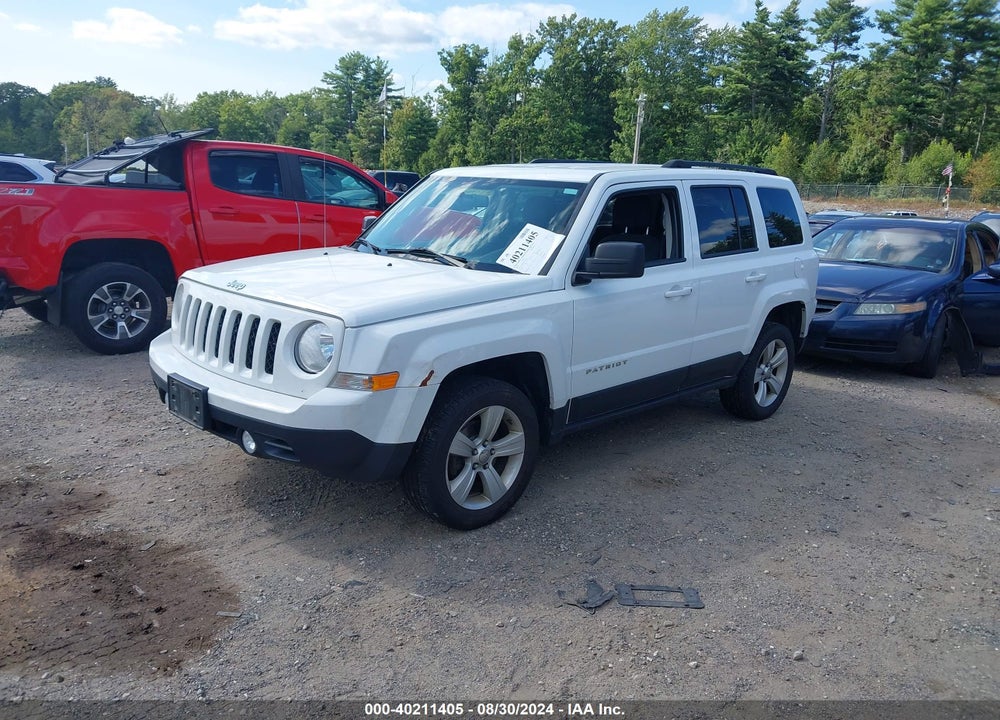 2014 JEEP PATRIOT LATITUDE VIN: 1C4NJRFB1ED532499