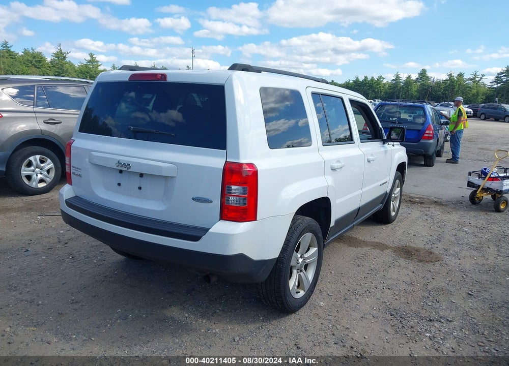 2014 JEEP PATRIOT LATITUDE VIN: 1C4NJRFB1ED532499
