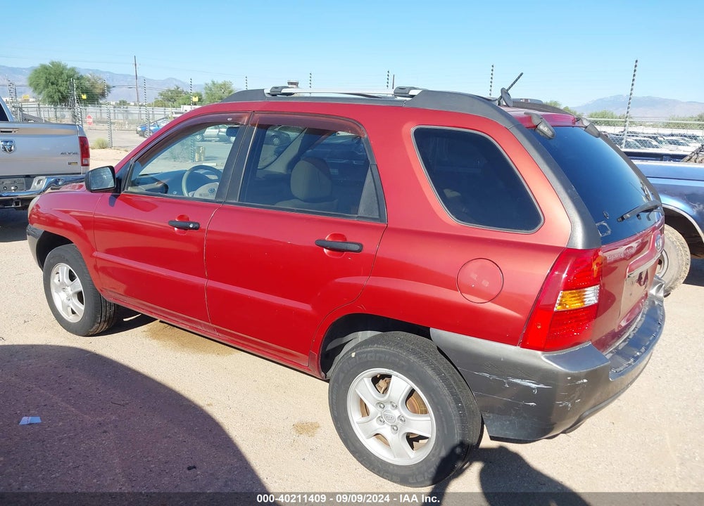 2007 KIA SPORTAGE LX VIN: KNDJF724877439105