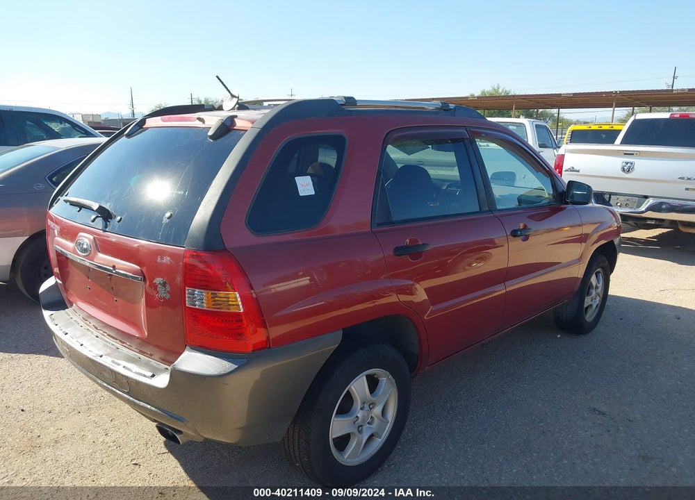 2007 KIA SPORTAGE LX VIN: KNDJF724877439105