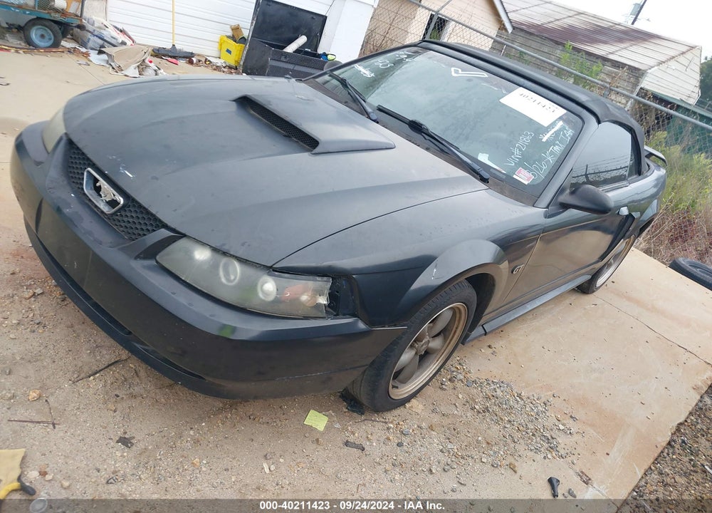 2001 FORD MUSTANG GT VIN: 1FAFP45X31F211863