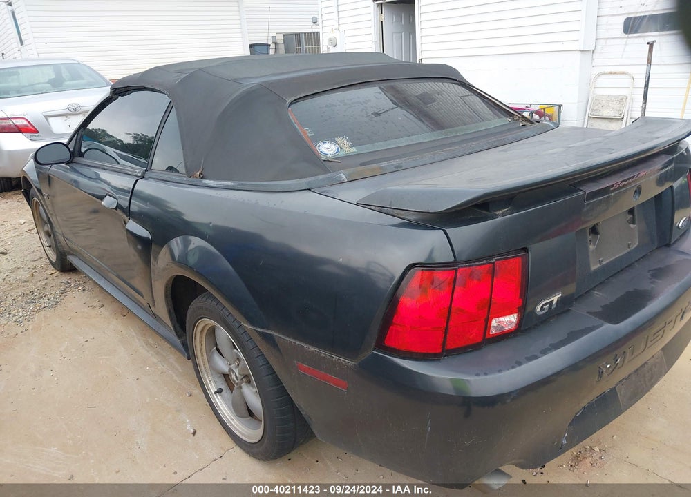 2001 FORD MUSTANG GT VIN: 1FAFP45X31F211863