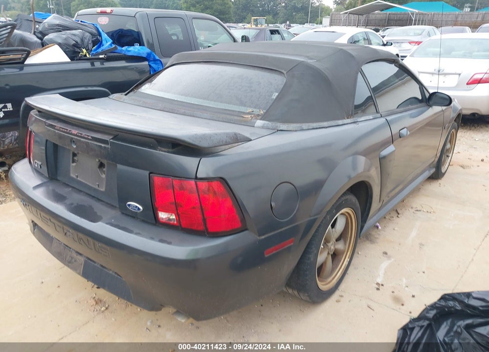 2001 FORD MUSTANG GT VIN: 1FAFP45X31F211863