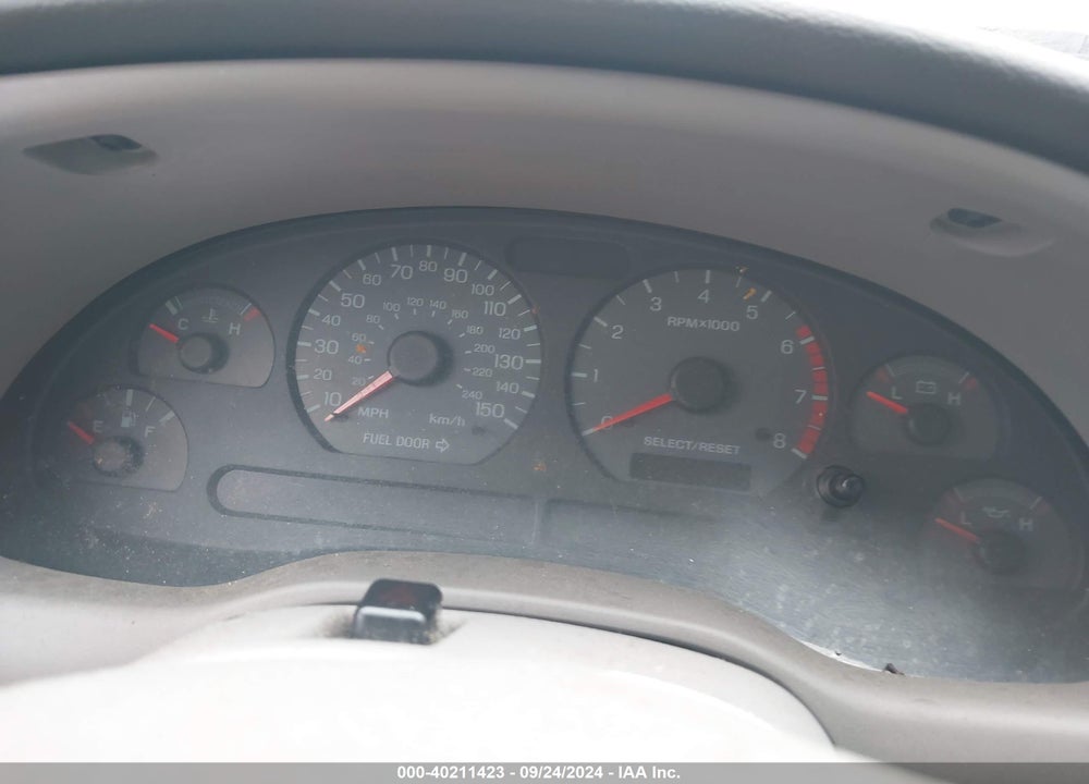 2001 FORD MUSTANG GT VIN: 1FAFP45X31F211863