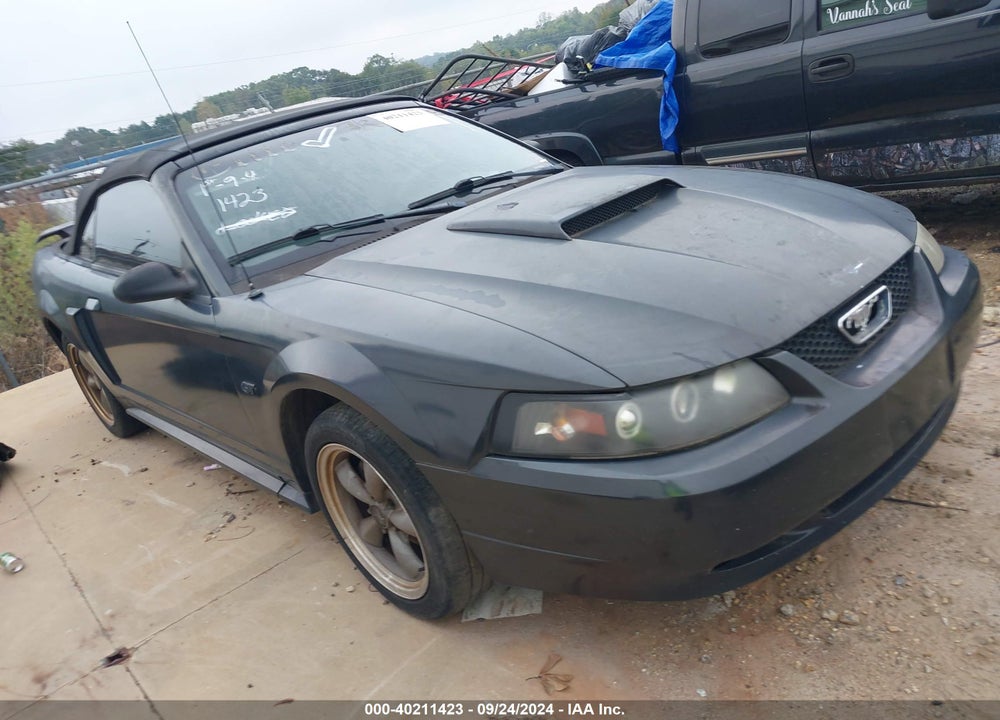 2001 FORD MUSTANG GT VIN: 1FAFP45X31F211863