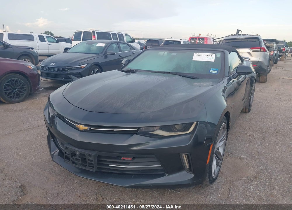 2018 CHEVROLET CAMARO 1LT VIN: 1G1FB3DS4J0154304