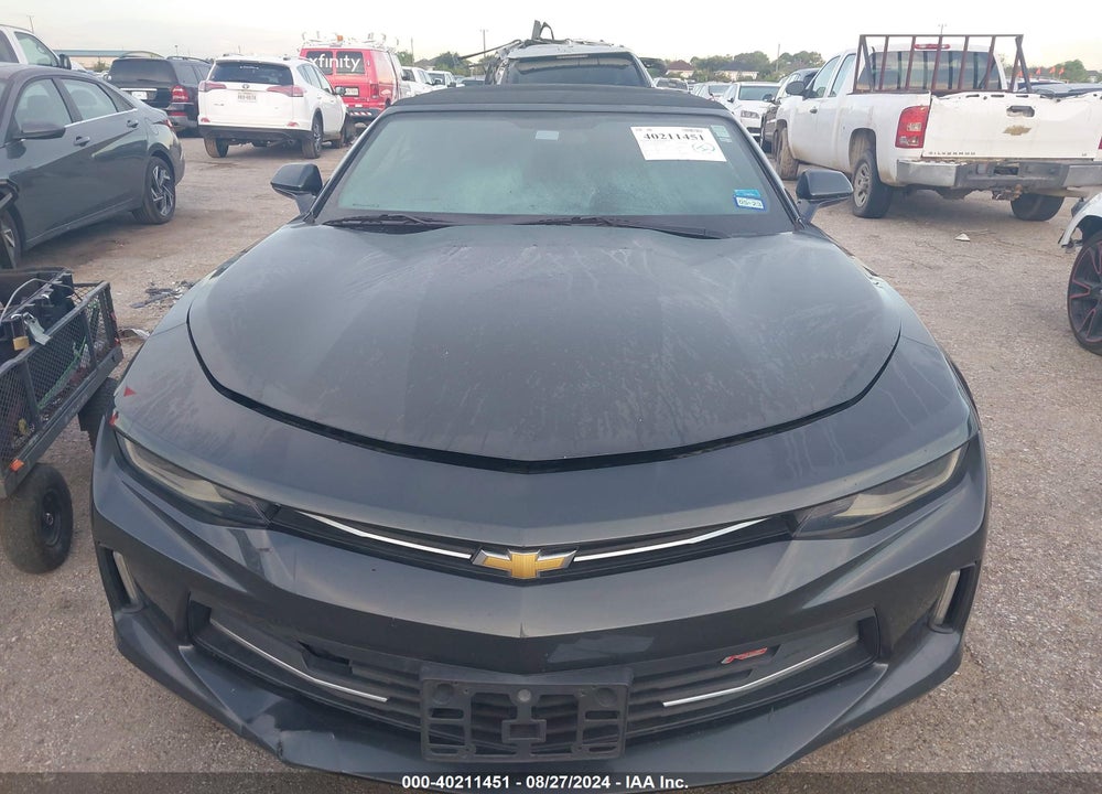 2018 CHEVROLET CAMARO 1LT VIN: 1G1FB3DS4J0154304