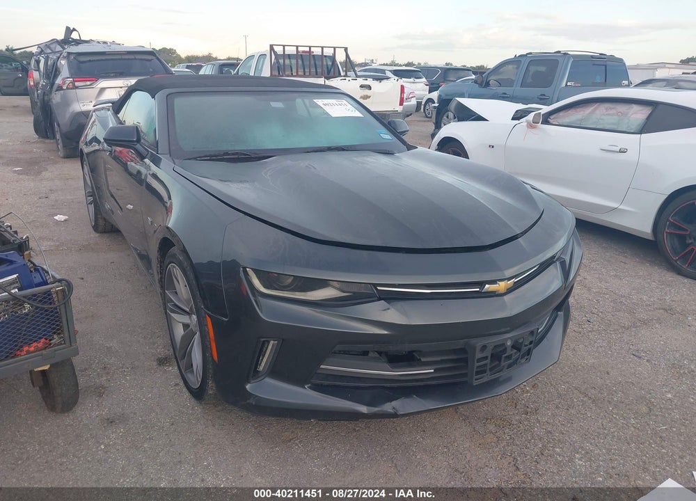 2018 CHEVROLET CAMARO 1LT VIN: 1G1FB3DS4J0154304