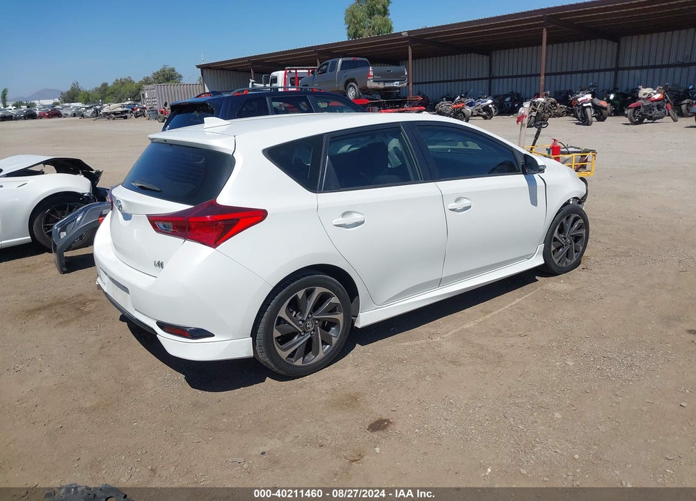2017 TOYOTA COROLLA IM VIN: JTNKARJE4HJ530218