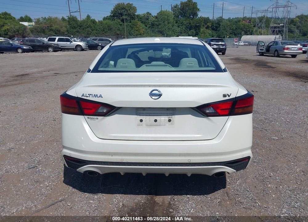 2020 NISSAN ALTIMA SV FWD VIN: 1N4BL4DV9LC135225