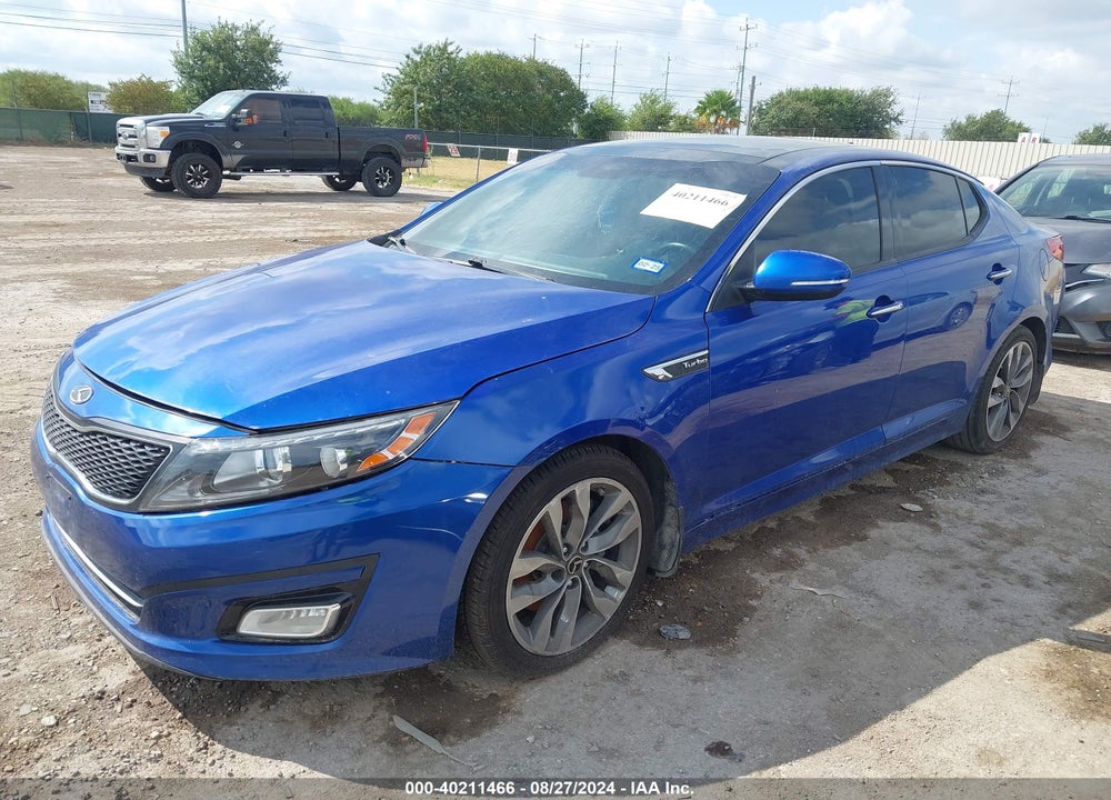 2014 KIA OPTIMA SX TURBO VIN: 5XXGR4A62EG283568