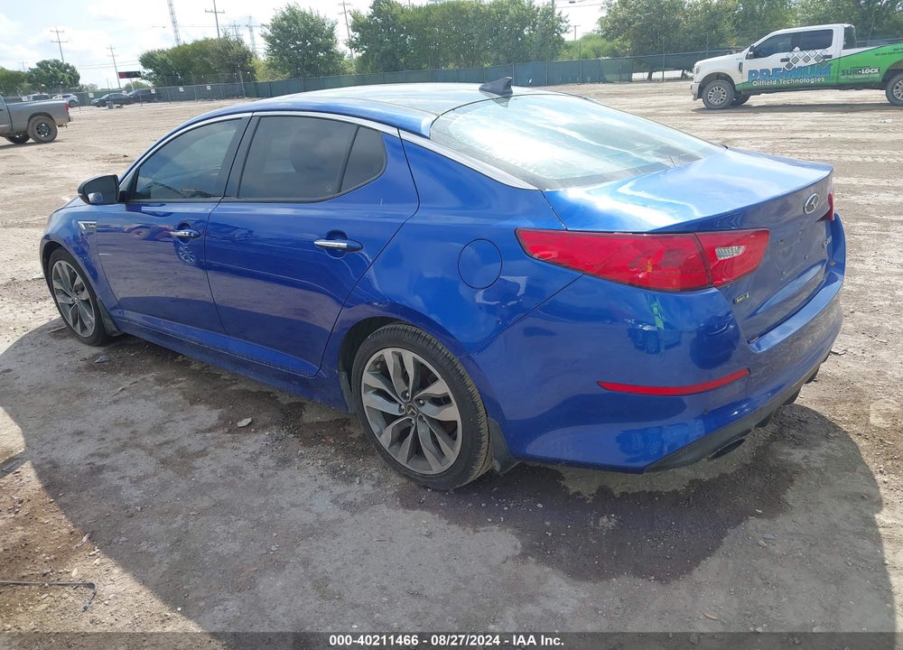 2014 KIA OPTIMA SX TURBO VIN: 5XXGR4A62EG283568