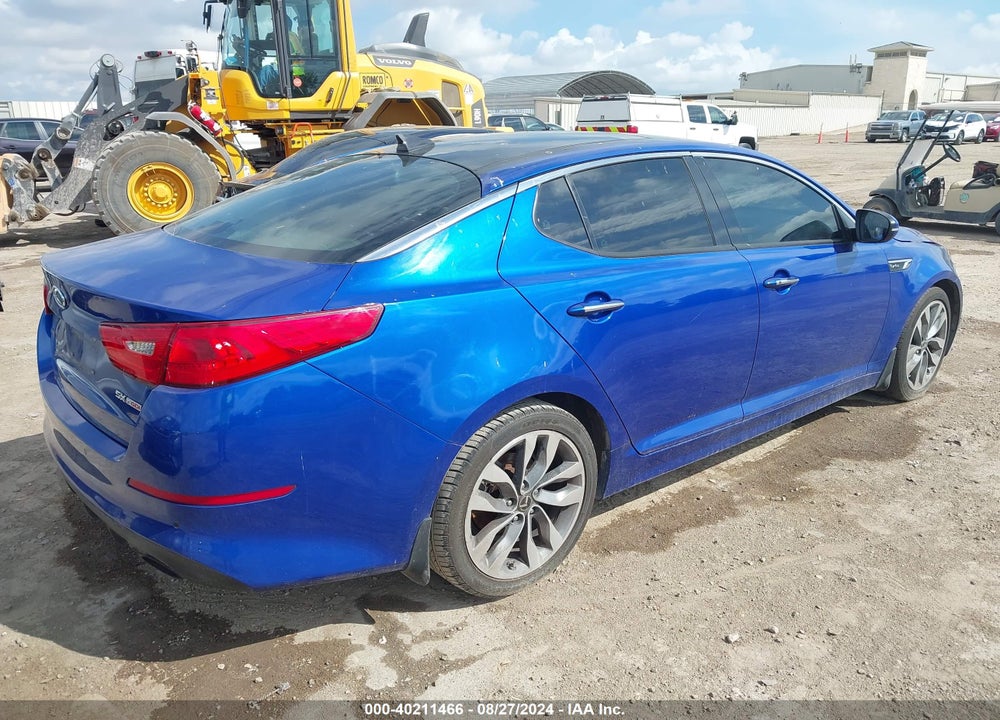 2014 KIA OPTIMA SX TURBO VIN: 5XXGR4A62EG283568