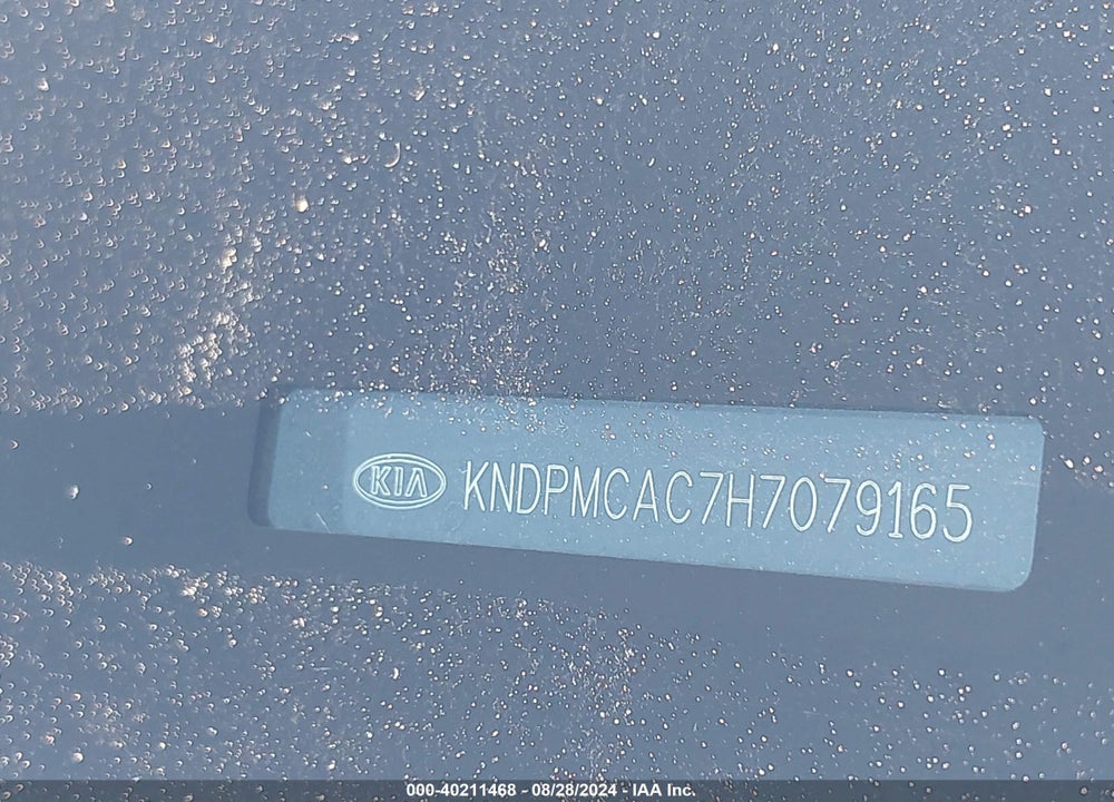 2017 KIA SPORTAGE LX VIN: KNDPMCAC7H7079165