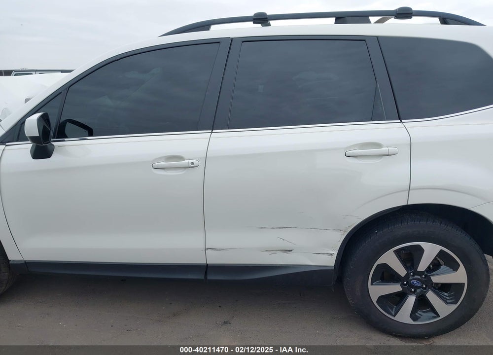 2018 SUBARU FORESTER 2.5I LIMITED VIN: JF2SJARCXJH421348