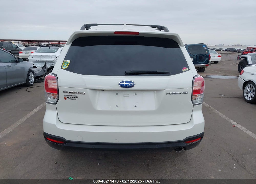 2018 SUBARU FORESTER 2.5I LIMITED VIN: JF2SJARCXJH421348