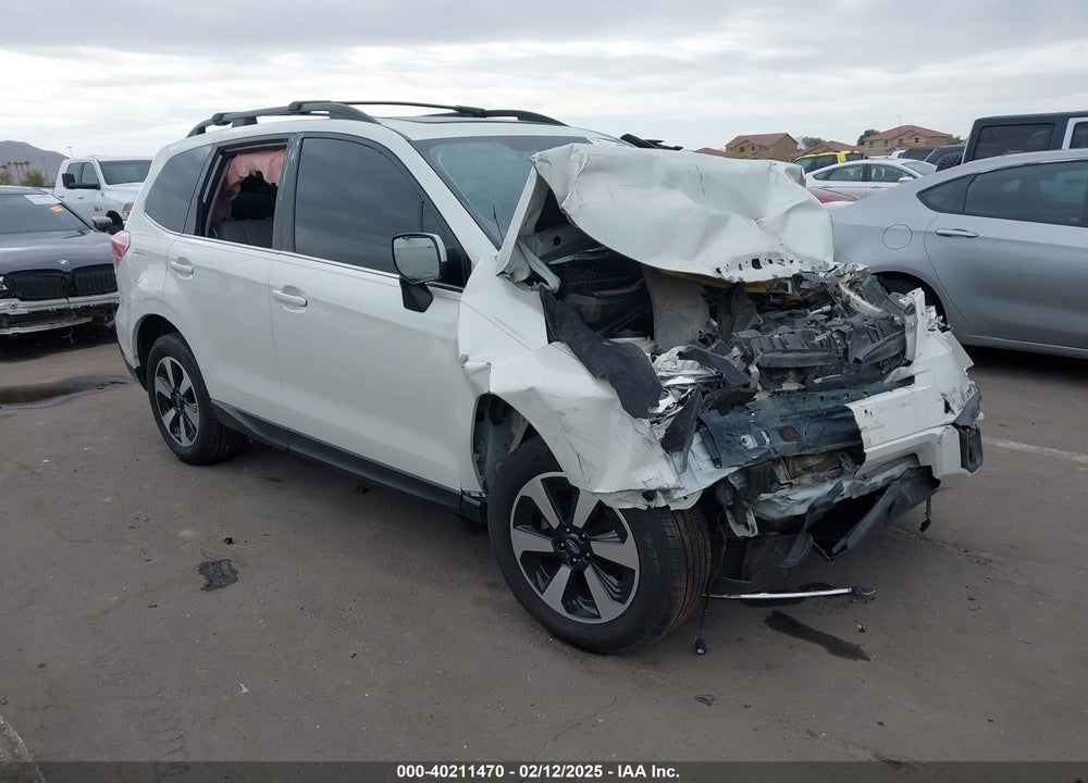 2018 SUBARU FORESTER 2.5I LIMITED VIN: JF2SJARCXJH421348