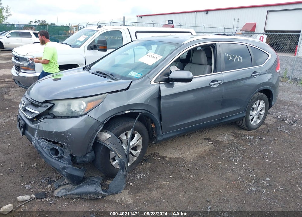 2013 HONDA CR-V EX-L VIN: 2HKRM4H7XDH610663