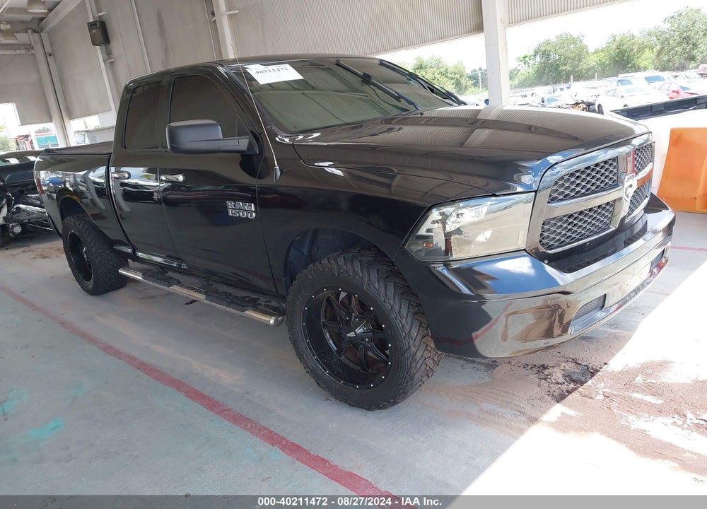 2017 RAM 1500 SLT QUAD CAB 4X2 6'4 BOX VIN: 1C6RR6GG1HS804141