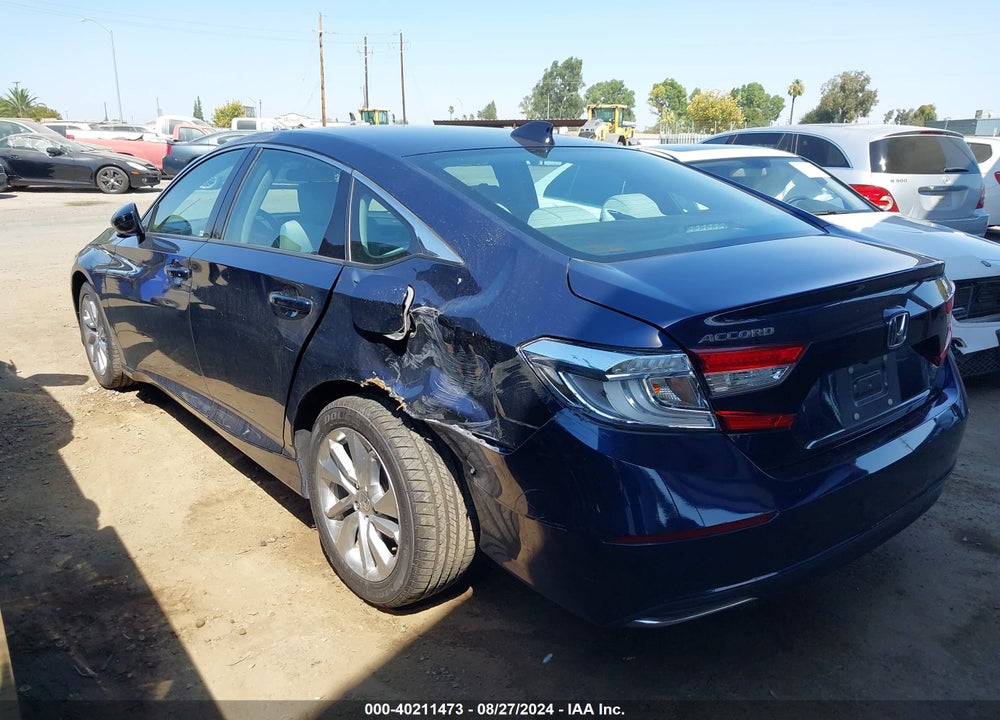 2018 HONDA ACCORD LX VIN: 1HGCV1F11JA257041